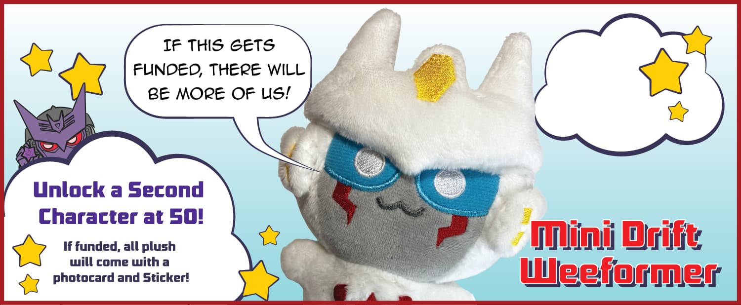 Mini Drift Weeformer preorder artwork.