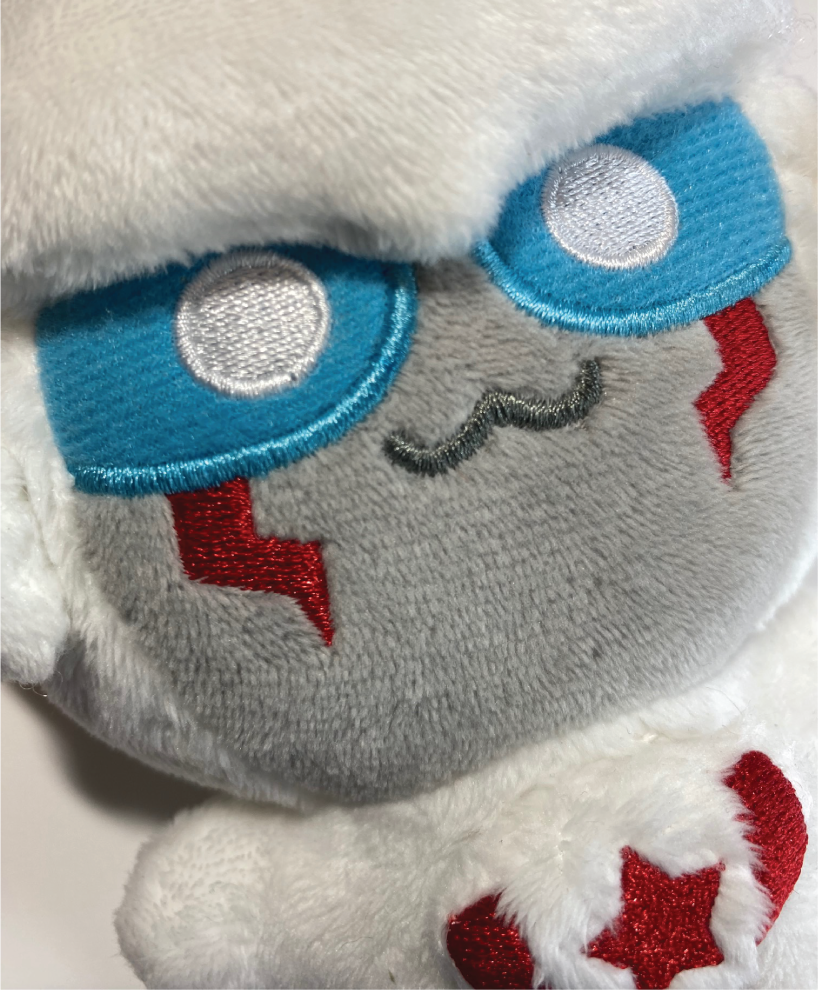 Close-up reference art for the Mini Drift Weeformer face.